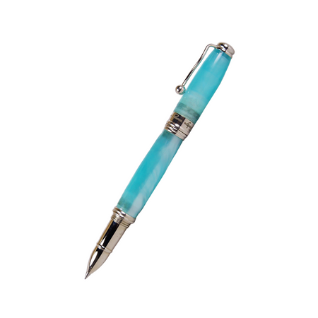Jean-Pierre Lepine - Indigo Classic Murano - Rollerball - Blue Green - Papier Plume