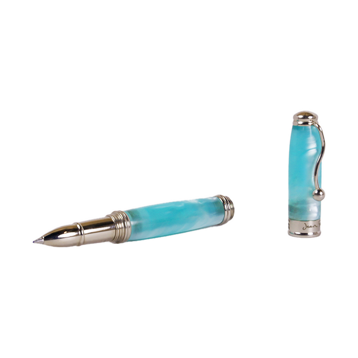 Jean-Pierre Lepine - Indigo Classic Murano - Rollerball - Blue Green - Papier Plume