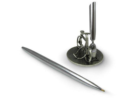 Jac Zagoory - Chain Your Bike, Not Your Thoughts - Pen and Pen Holder - Papier Plume