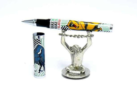 Jac Zagoory - Write No Evil - Chained Up Monkey Hands Mini - Pen Holder - Papier Plume