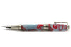 Jean-Pierre Lepine - Indigo Classic Murano - Grey with Red Filet - Fountain Pen - Papier Plume