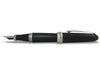Jean-Pierre Lepine - Winston - Fountain Pen - Black with Matte Chrome Accessory - Papier Plume