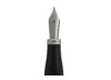 Jean-Pierre Lepine - Winston - Fountain Pen - Black with Matte Chrome Accessory - Papier Plume