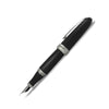 Jean-Pierre Lepine - Winston - Fountain Pen - Black with Matte Chrome Accessory - Papier Plume