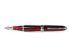 Jean-Pierre Lepine - Winston - Fountain Pen - Red with Chrome Accessory - Papier Plume