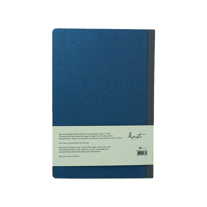 Karatis - Egyptian Indigo - Tomoe River Paper - Notebook - Papier Plume