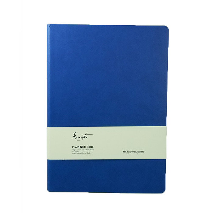 Karatis - B5 Size - Sapphire Blue - Tomoe River Paper - Notebook - Papier Plume
