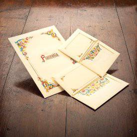 Kartos Florentia Portfolio, a medium-sized stationery folder with elegant leather-like finish and multiple compartments.