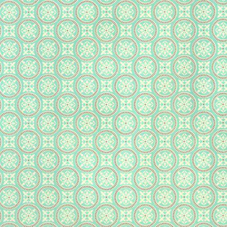 Kartos - Wrapping Paper - Teal Circles - Papier Plume