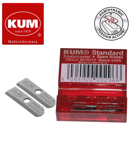 KUM Standard Pencil Sharp Blades 530S - Papier Plume