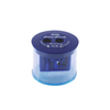 Blue KUM Color Combi Pencil Sharpener with 8mm blade, compact and easy to use for sharpening colored and standard pencils.