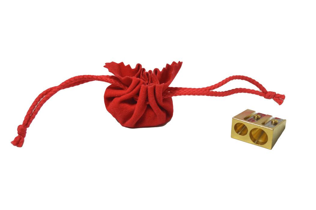 KUM - Luxury 24-Carat Gold-Plated 2-hole Pencil Sharpener - Papier Plume