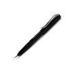 Blue Lamy Safari fountain pen with an extra-fine steel nib, showing the sleek design and vibrant color of this popular writing instrument.