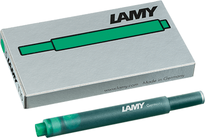 Lamy - Fountain Pen Cartridges - Green - Papier Plume