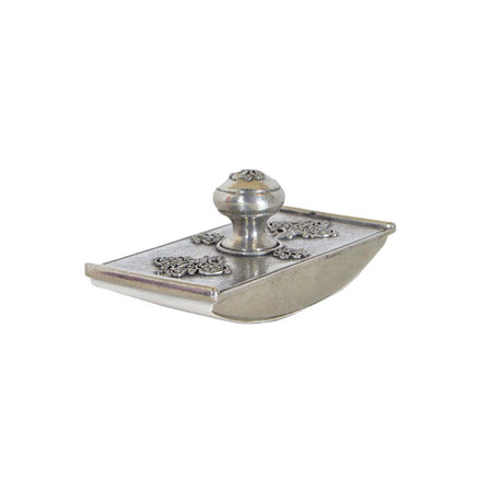 Le Potier D'etain filigree blotter with intricate metalwork design for decorative and functional use.