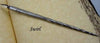 Le Potier D'etain pewter calligraphy dip pen with fleur-de-lys design for elegant writing and artistic lettering.