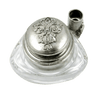 Triangle Inkwell Set with Quill, Filigree Pewter - Papier Plume