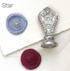Le Potier D'etain wax seal with anchor design, featuring intricate metalwork and vintage style for sealing and decoration.