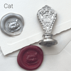Le Potier D'etain wax seal with anchor design, showcasing intricate craftsmanship on a sealing wax stamp.