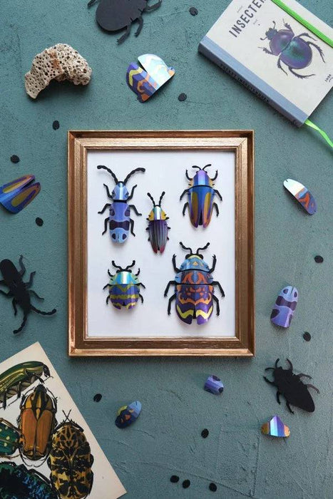 Paper Beetle Collection - Papier Plume