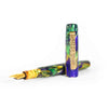 Papier Plume x Hardy Penwrights Krewe of Calliope fountain pen with an elegant design and engraved details, showcasing its fine craftsmanship.