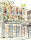 Lyla Clayre Studio - New Orleans Architecture - Stationery Set - Papier Plume