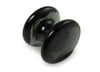 Amber glass pen rest by Papier Plume, designed to hold pens elegantly with a smooth, transparent surface.