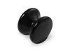 Amber glass pen rest by Papier Plume, elegant and smooth, designed to hold pens securely on a desk or workspace.