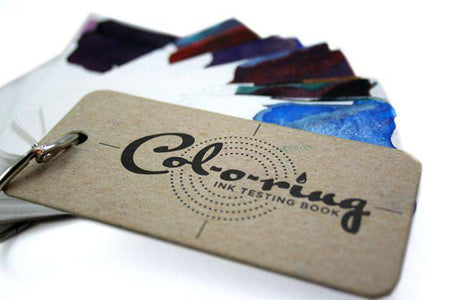 Col-O-Ring Ink Testing Book - Papier Plume