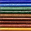 Antique copper-colored Papier Plume super pliable sealing wax sticks, 4 inches long, ideal for sealing and decorative crafts.