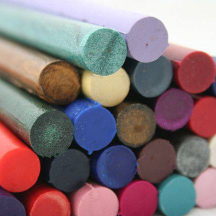 Black Pliable Sealing Wax Sticks by Papier Plume, 7 inches long, ideal for sealing and decorative wax applications.