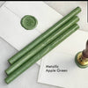 Black pliable sealing wax sticks by Papier Plume, 7 inches long, suitable for sealing and craft projects.