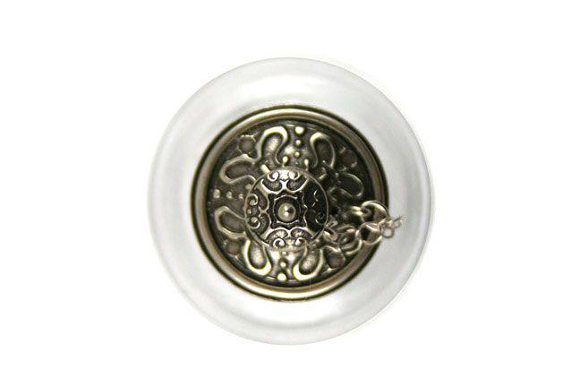 Round Papier Plume Bortoletti sealing wax heater lamp, vintage wax melting and sealing tool with a warm, glowing design.