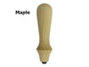 Red-brown wooden wax seal handle with 8mm screw for Papier Plume wax seals, showcasing a classic and durable design.
