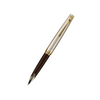 Pilot E95S fountain pen in burgundy and ivory with gold accents, showcasing its elegant design and fine nib.