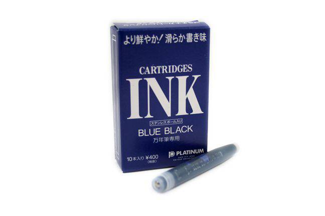 Platinum - Fountain Pen Ink Cartridges - Blue - Papier Plume