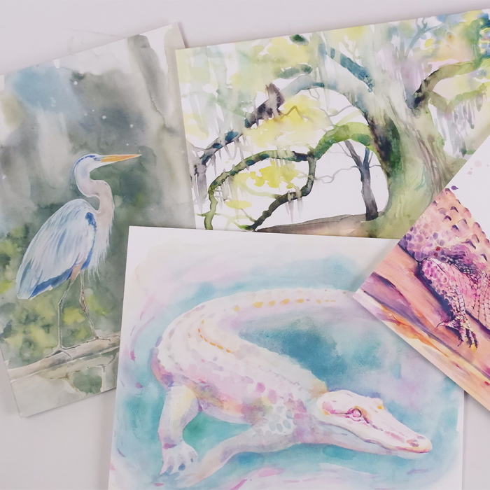 Lyla Clayre Studio - Swamp - Stationery Set - Papier Plume