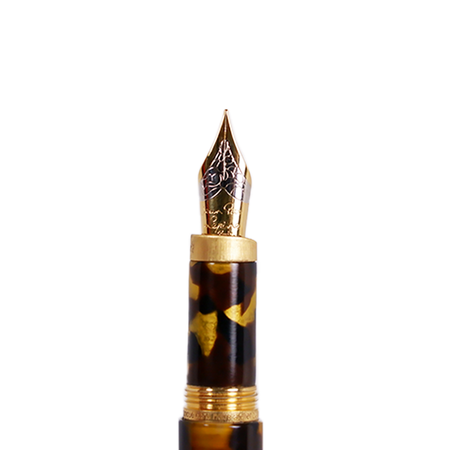 Jean-Pierre Lepine - Yuzu - Tortoise - Fountain Pen - Papier Plume