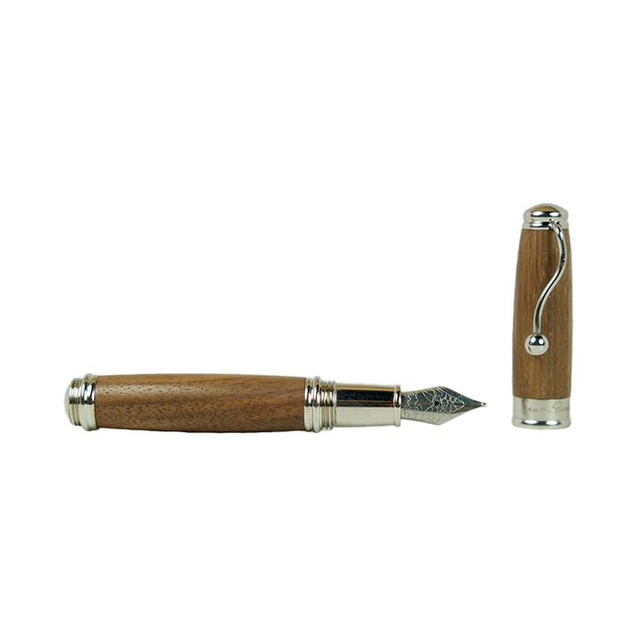 Jean-Pierre Lepine - Indigo Classic Murano - Fountain Pen - Walnut - Papier Plume