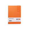 Orange Zequenz A5 dotted journal with colorful cover and dotted pages for writing and note-taking.