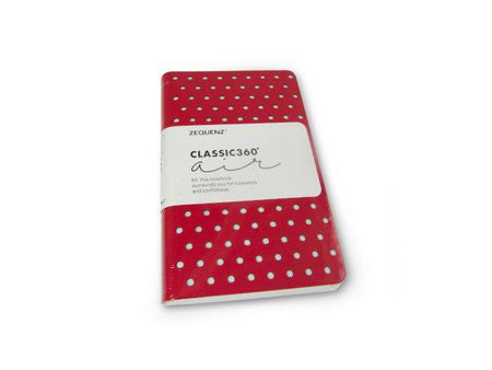 Black Zequenz Journal Classic 360 Air, compact notebook with durable cover and smooth pages for daily writing.