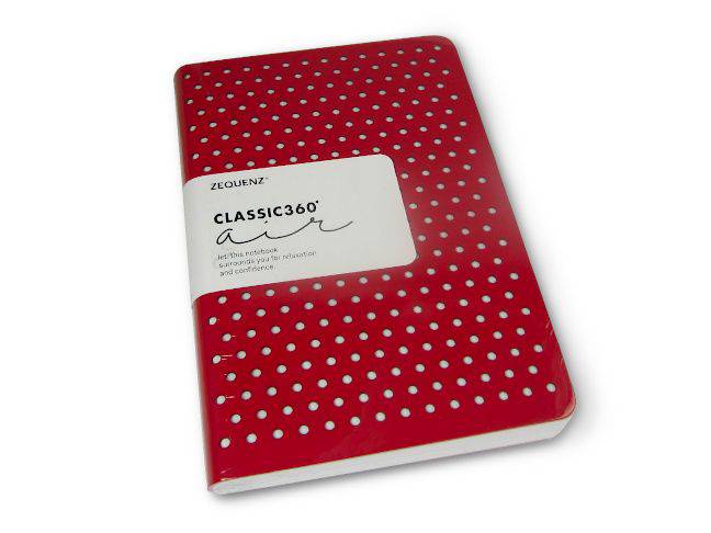 Black Zequenz Journal Classic 360 Air, compact notebook with durable cover and smooth pages for everyday writing.
