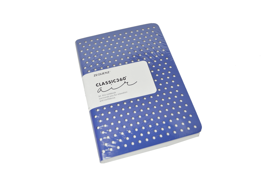 Black Zequenz Journal Classic 360 Air with smooth cover and compact design, perfect for note-taking and journaling.